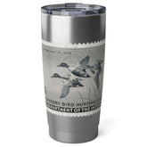 Official 1945-1946 Federal Duck Stamp - Stainless Steel Tumbler