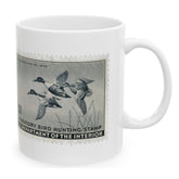 Official 1945-1946 Federal Duck Stamp - White Mug