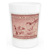Official 1946-1947 Federal Duck Stamp - Shot Glass
