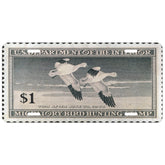 Official 1947-1948 Federal Duck Stamp - License Plate