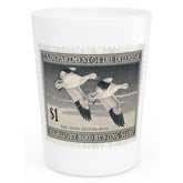 Official 1947-1948 Federal Duck Stamp - Shot Glass
