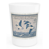 Official 1948-1949 Federal Duck Stamp - Shot Glass