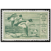 Official 1949 - 1950 Federal Duck Stamp - Canvas Sign