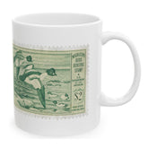 Official 1949-1950 Federal Duck Stamp - White Mug