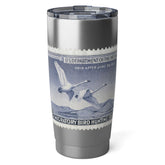 Official 1950-1951 Federal Duck Stamp - Stainless Steel Tumbler