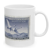 Official 1950-1951 Federal Duck Stamp - White Mug