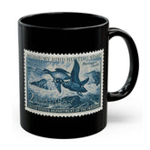 Official 1952-1953 Federal Duck Stamp - Black Mug
