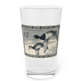 Official 1954-1955 Federal Duck Stamp - Pint Glass