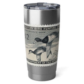 Official 1954-1955 Federal Duck Stamp - Stainless Steel Tumbler