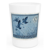 Official 1955-1956 Federal Duck Stamp - Shot Glass