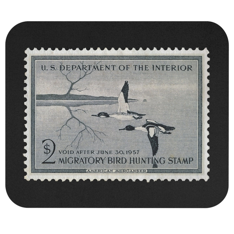 Official 1956-1957 Federal Duck Stamp - Mouse Pad