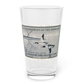 Official 1956-1957 Federal Duck Stamp - Pint Glass