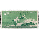 Official 1957-1958 Federal Duck Stamp - License Plate