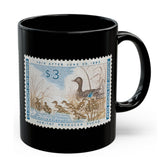 Official 1961-1962 Federal Duck Stamp - Black Mug