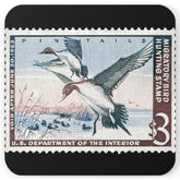 Official 1962-1963 Federal Duck Stamp - Cork Back Coaster