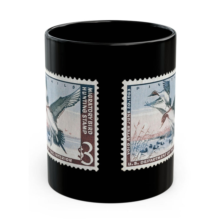 Official 1962-1963 Federal Duck Stamp - Black Mug