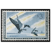 Official 1963 - 1964 Federal Duck Stamp - Canvas Sign