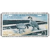 Official 1964 - 1965 Federal Duck Stamp - License Plate