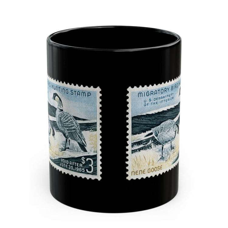 Official 1964-1965 Federal Duck Stamp - Black Mug
