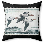 Official 1965 - 1966 Federal Duck Stamp - Black Pillow