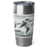 Official 1965-1966 Federal Duck Stamp - Stainless Steel Tumbler