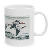 Official 1965-1966 Federal Duck Stamp - White Mug
