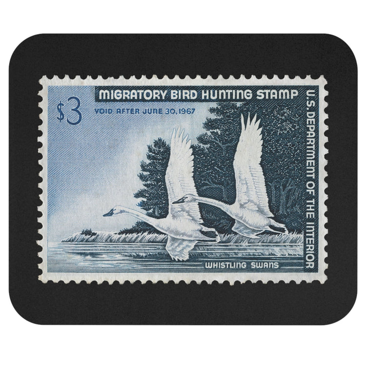 Official 1966-1967 Federal Duck Stamp - Mouse Pad
