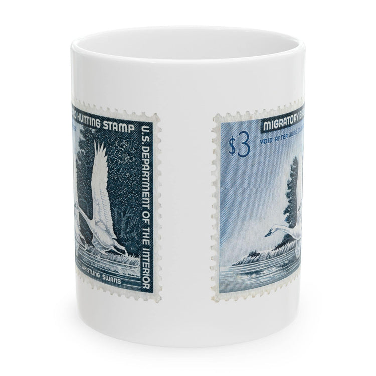 Official 1966-1967 Federal Duck Stamp - White Mug