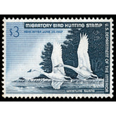 Official 1966 - 1967 Federal Duck Stamp - Metal Sign