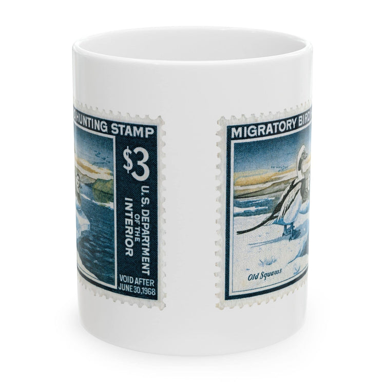 Official 1967-1968 Federal Duck Stamp White Mug