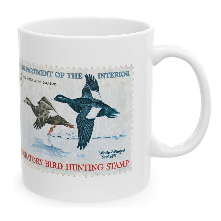 Official 1969-1970 Federal Duck Stamp - White Mug