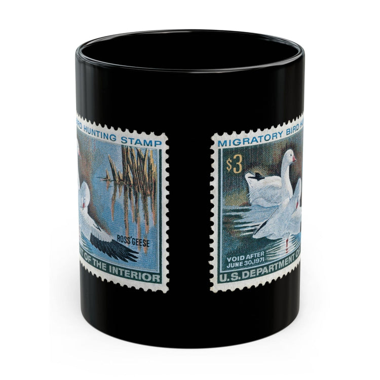 Official 1970-1971 Federal Duck Stamp - Black Mug