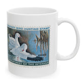 Official 1970-1971 Federal Duck Stamp - White Mug