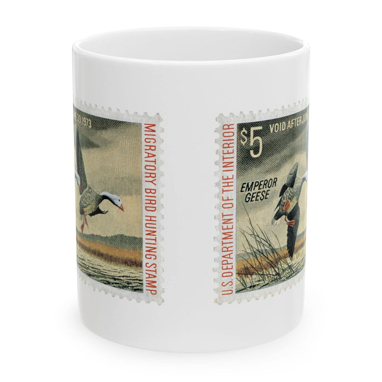Official 1972-1973 Federal Duck Stamp - White Mug