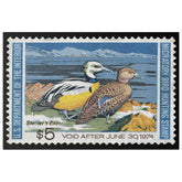 Official 1973 - 1974 Federal Duck Stamp - Canvas Sign