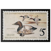 Official 1975 - 1976 Federal Duck Stamp - Canvas Sign