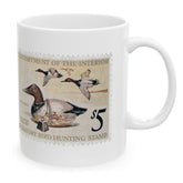 Official 1975-1976 Federal Duck Stamp - White Mug