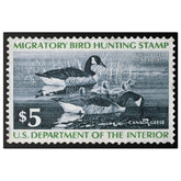 Official 1976 - 1977 Federal Duck Stamp - Canvas Sign