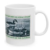 Official 1976-1977 Federal Duck Stamp - White Mug