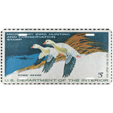 Official 1977-1978 Federal Duck Stamp - License Plate