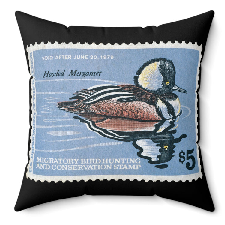 Official 1978-1979 Federal Duck Stamp - Black Pillow