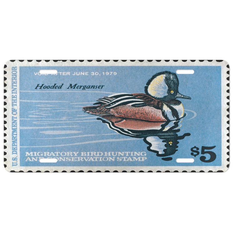 Official 1978-1979 Federal Duck Stamp - License Plate