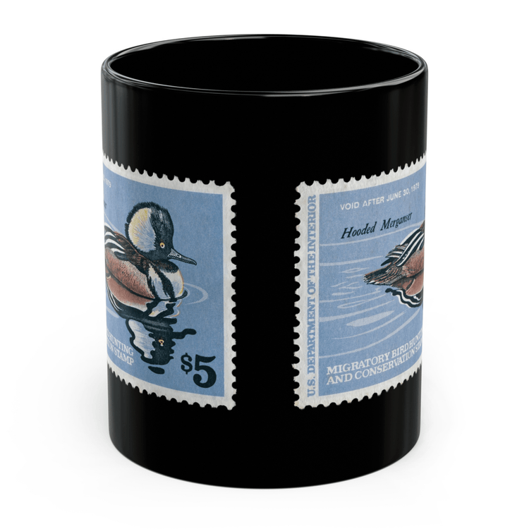 Official 1978-1979 Federal Duck Stamp - Black Mug