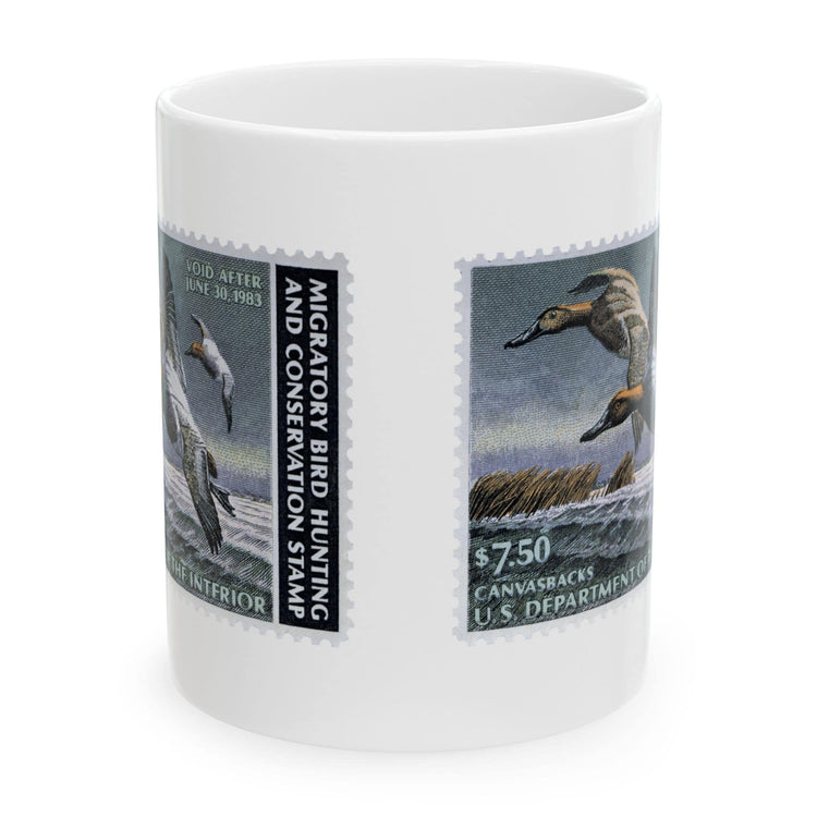 Official 1982-1983 Federal Duck Stamp - White Mug