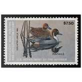 Official 1983 - 1984 Federal Duck Stamp - Canvas Sign
