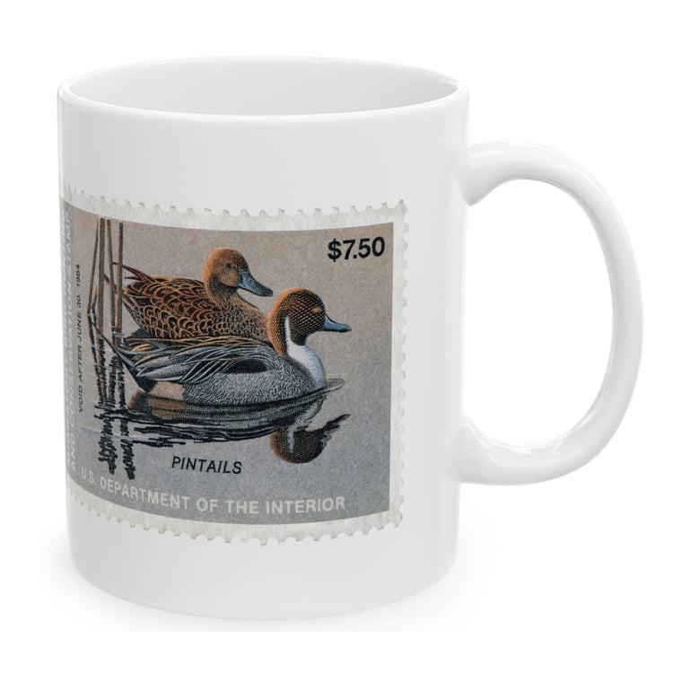 Official 1983-1984 Federal Duck Stamp - White Mug