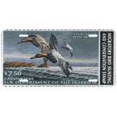 Official 1982 - 1983 Federal Duck Stamp - License Plate