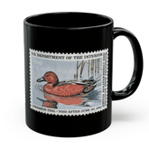 Official 1985-1986 Federal Duck Stamp - Black Mug