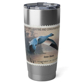 Official 1988-1989 Federal Duck Stamp - Stainless Steel Tumbler