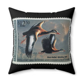 Official 1990-1991 Federal Duck Stamp - Black Pillow